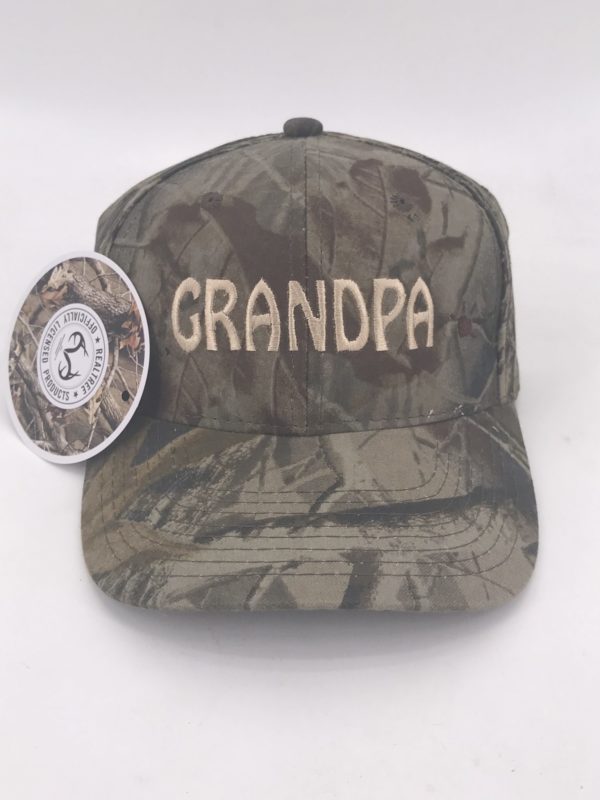 Men's Real Tree Camo Hat “GRANDPA 